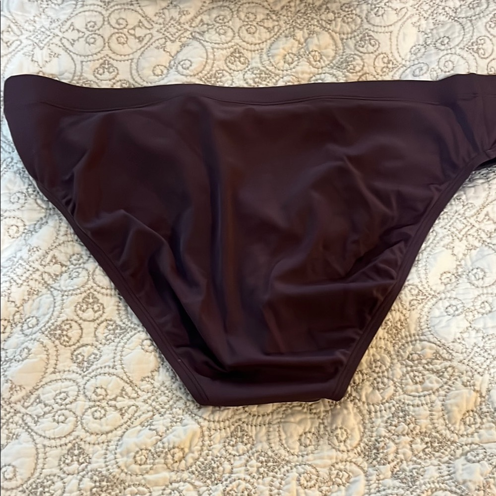 Motherhood Maternity Beige and White Swimwear - Picture 7 of 7